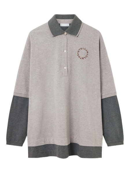 Tricou Polo Stella McCartney gri