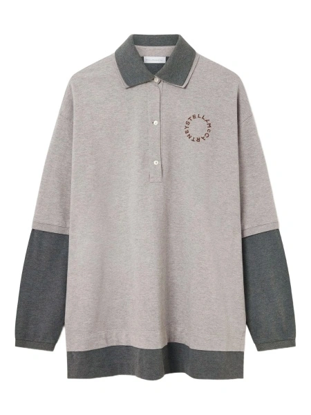 Tricou Polo Stella McCartney gri