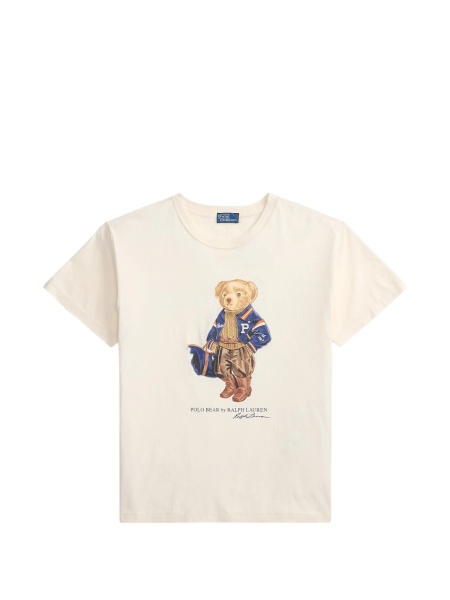 Tricou Ralph Lauren POLO BEAR alb