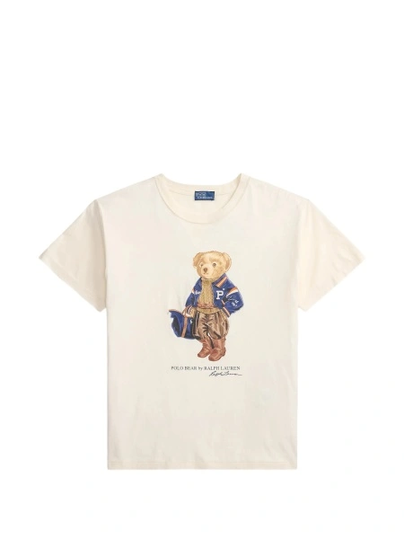Tricou Ralph Lauren POLO BEAR alb