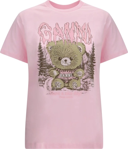 Tricou Teddy Forest cotton T-shirt
