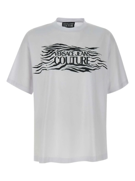 Tricou Versace Jeans Couture alb