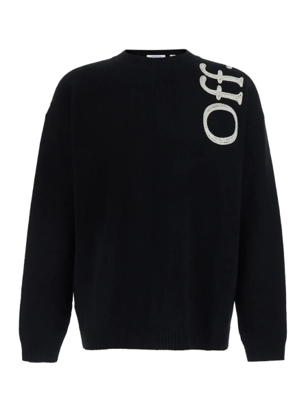 Tricou VERTICAL BOOKISH T-shirt with round neck and long sleeves in Black Cotton Unisex