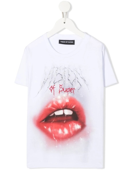 Tricou Vision of Super alb