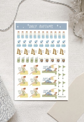 Daily Rhythms Sticker Sheet