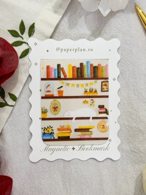 Bookish Vibes Magnetic Bookmark