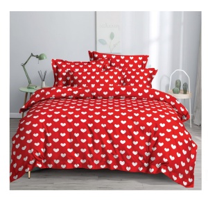 Lenjerie de pat dublu, Finet, 6 piese, M21
