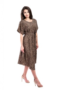 Rochie dama 940 - Maro/Negru - Img 4