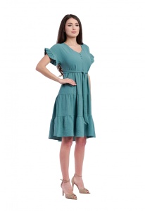 Rochie dama 946 - Verde Pal - Img 3