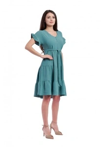 Rochie dama 946 - Verde Pal - Img 3