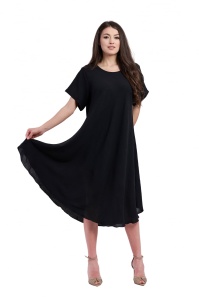 Rochie dama 947 - Neagra - Img 4