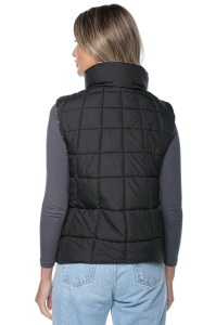 Vesta dama cu doua fete 7715 - Neagra - Img 2