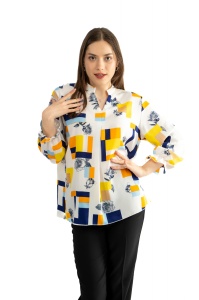 Bluza dama 821 - Multicolora