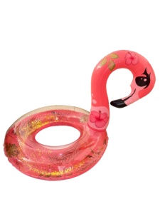 Colac inot cu sclipici, Flamingo