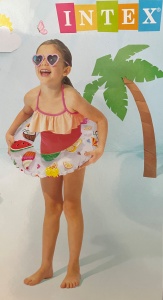 Colac inot pentru copii Intex, Fructe 61cm - Img 2
