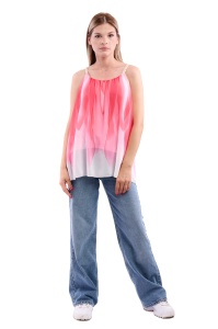 Maieu dama 8958, Roz/Alb, One Size