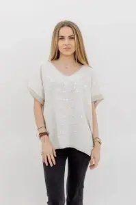 Tricou dama, Everyday, Crem, One Size