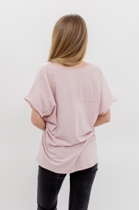 Tricou dama, Everyday, Roz, One Size - Img 2