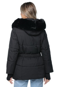 Geaca dama 602 - Neagra - Img 2