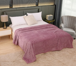 Patura cocolino Romb, 200x230cm, Culoare Lila