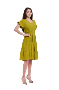 Rochie dama 946 - Verde Fistic - Img 3