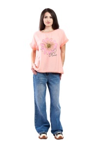 Tricou dama, Always, Somon, Marime Universala
