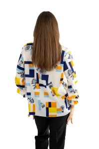 Bluza dama 821 - Multicolora - Img 4