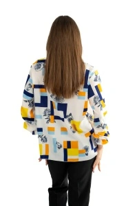 Bluza dama 821 - Multicolora - Img 4