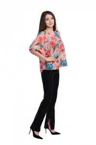 Bluza dama 939 - Multicolora - Img 4