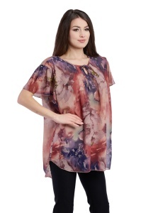 Bluza dama 949, Roz Inchis/Mov, Marime Universala - Img 2