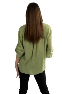 Camasa dama 2207 - Verde Deschis - Img 2