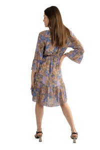 Rochie dama 830 - Mov/Bej - Img 3