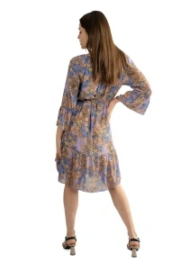 Rochie dama 830 - Mov/Bej - Img 3
