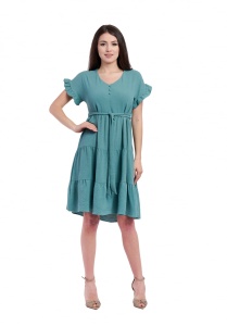 Rochie dama 946 - Verde Pal