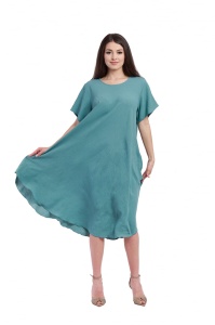 Rochie dama 947 - Verde Pal - Img 4