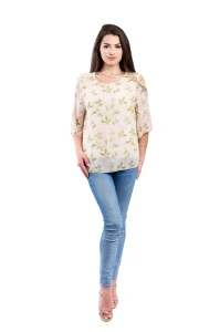 Bluza dama 809 - Crem/Verde