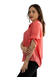 Camasa dama 1108 - Coral - Img 2