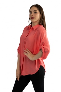 Camasa dama 2207 - Coral - Img 2