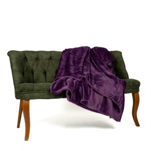 Patura tip Cocolino 200x230 Culoare - Mov Inchis - Img 2