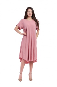 Rochie dama 947 - Roz Pudra