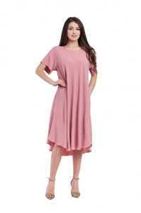 Rochie dama 947 - Roz Pudra