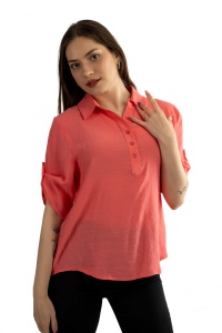 Camasa dama 1108 - Coral