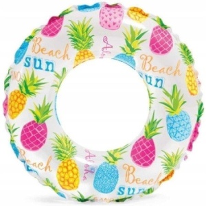 Colac inot pentru copii Intex, Ananas 61cm