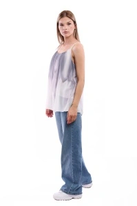 Maieu dama 8958, Gri/Alb, One Size - Img 2