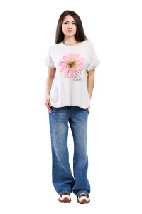 Tricou dama, Always, Bej, Marime Universala