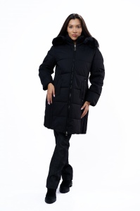 Geaca dama 8607 - Negru