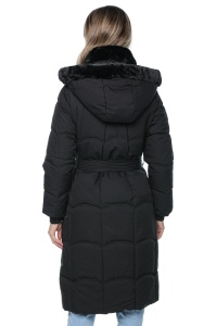 Geaca dama cu maneci detasabile 553 - Neagra - Img 2