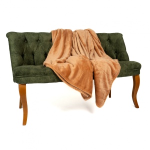 Patura tip Cocolino 200x230 Culoare - Crem Rozaliu - Img 2
