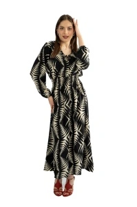 Rochie dama 2366 - Negru/Ivoire - Img 3