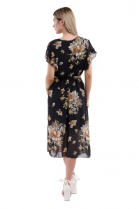 Rochie dama 2372 - Negru/Bej - Img 2